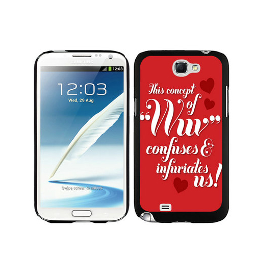 Valentine Bless Samsung Galaxy Note 2 Cases DUK